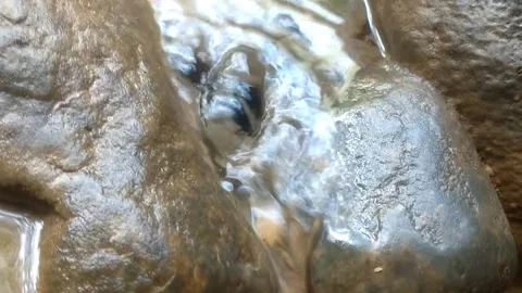 The Serenity of a Hidden Waterfall 库存影片 335061770