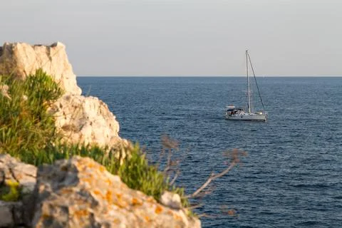 Serenity by the Seashore Stock Photos