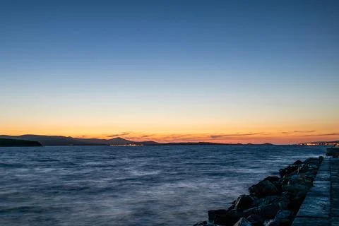 Serenity by the Seashore Stock Photos