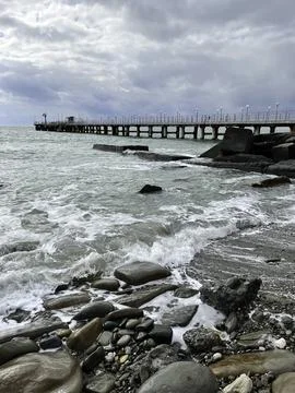 Serenity by the Shore Foto stock