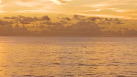 Serenity sunset view at the beach. Stock Footage 103897609