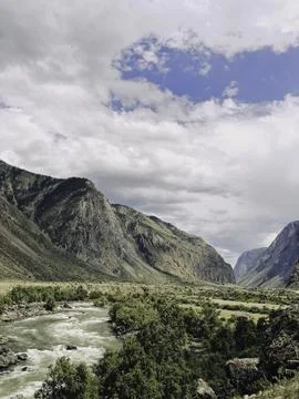 Serenity in the Valley Stock-Fotos