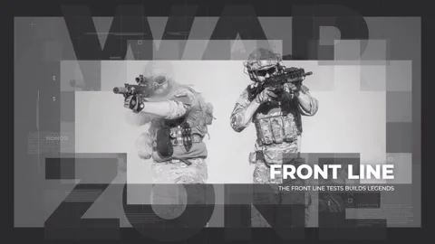 Sergeant Military Opener for After Effects After Effects stock