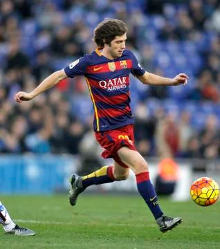 Sergi Roberto of FC Barcelona Foto stock