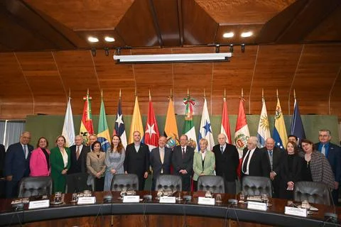 Sergio Abreu concludes six-year tenure at Latin American Integration Association Stock Photos