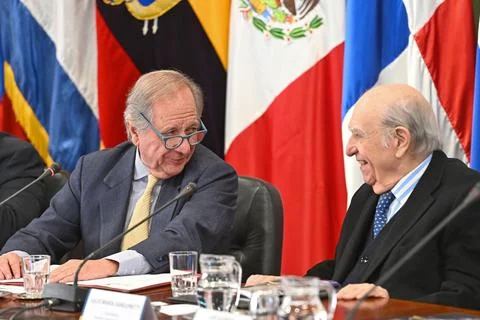 Sergio Abreu concludes six-year tenure at Latin American Integration Association Stock Photos