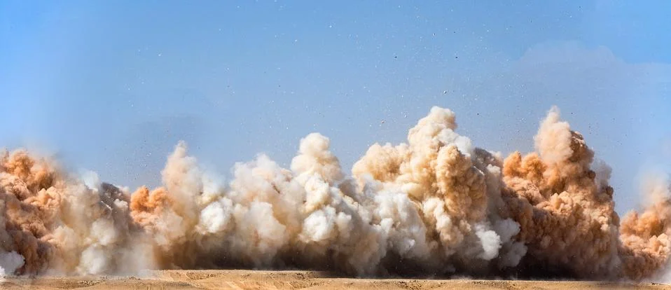 Serial blast Stock Photos