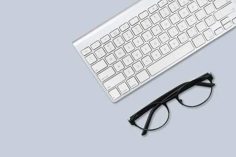 Serie concept of office objects Stock Photos