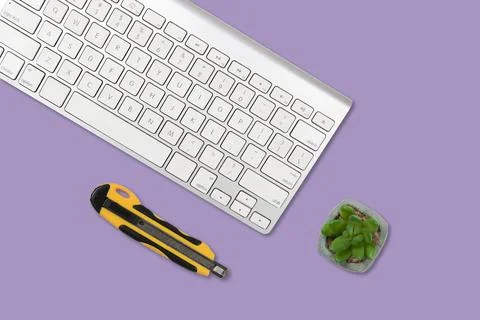 Serie concept of office objects Foto stock