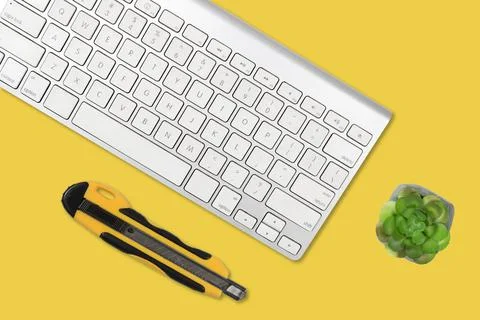 Serie concept of office objects Foto stock