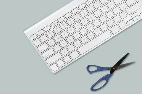 Serie concept of office objects Stockfoto's