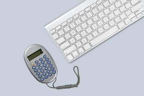 Serie concept of office objects Stock Photos