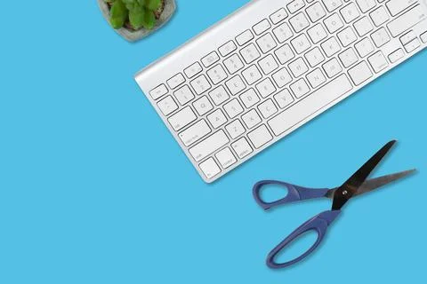 Serie concept of office objects Foto stock