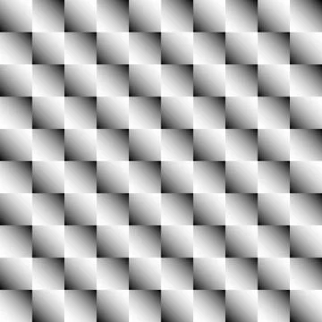 Series of abstract seamless patterns with squares. Vector. Stock Illustration