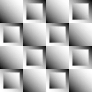 Series of abstract seamless patterns with squares. Vector. 스톡 일러스트