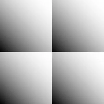 Series of abstract seamless patterns with squares. Vector. Stock Illustration