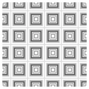 Series of abstract seamless patterns with squares. Vector. イラスト素材