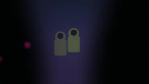 A series of padlocks in a dark environment with a red light. Stock Footage 336225321