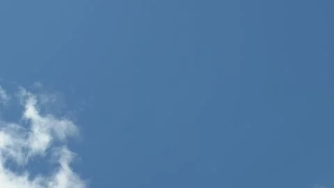 Series SKY CLEAR beautiful cloud Blue sky with clouds 4K sun Time lapse clouds Stock Footage 135099212