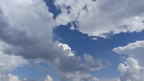 SeriesSKY CLEAR beautiful cloud Blue sky with clouds 4K sun Time lapse clouds 4k Stock Footage 134467894