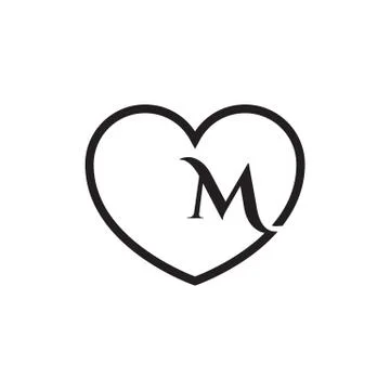 Serif letter logo design vector Illustrazione stock
