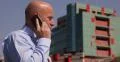 Serious Businessman Talking Mobile Phone Man Outdoor Office Building Break Time 4k or 4k+ Resolution