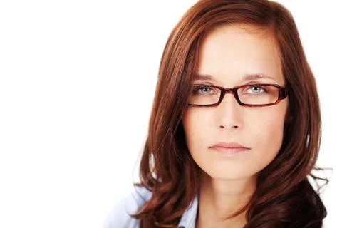 Serious face Stock Photos
