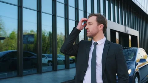 Serious facial expression. Stock Footage 243640840