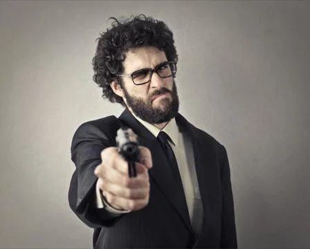 Serious killer Stock Photos