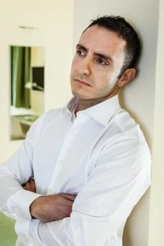 Serious man Stock Photos