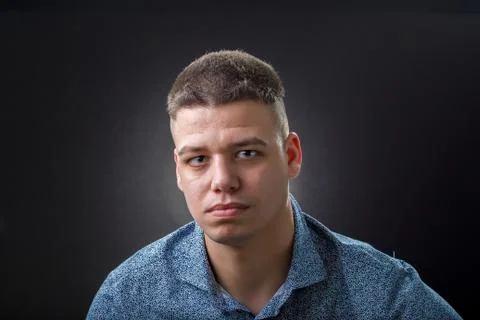 Serious man Foto stock