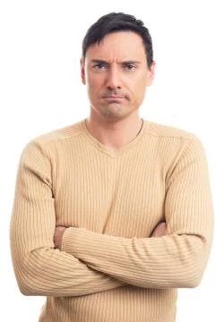 Serious man Stock Photos