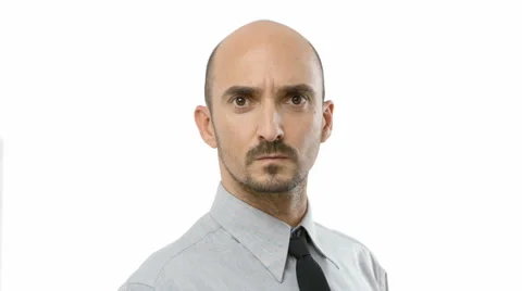 Serious man points to the camera Stock Footage 42223344