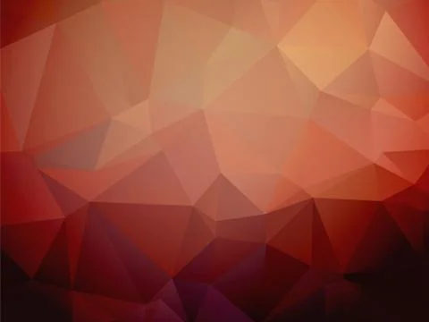 Serious modern red brown triangular background Illustrazione stock