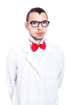 Serious scientist Stock Photos