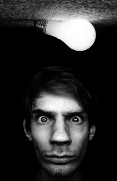 Serious stare Stock Photos