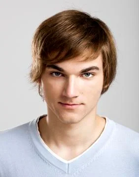 Serious young man Stock Photos