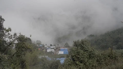 Sermathang, Nepal 스톡 동영상 91885505