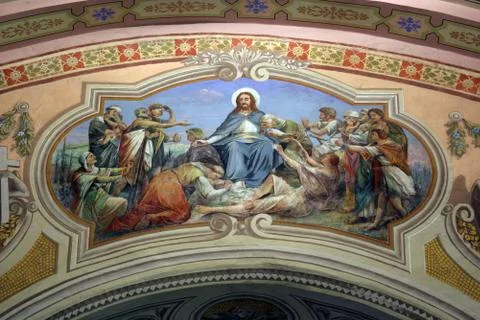 Sermon on the Mount Stock Photos