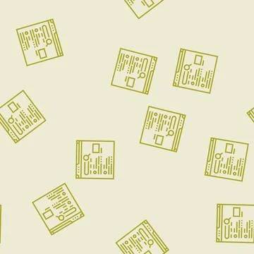Serp search engine results page line seamless pattern 스톡 일러스트