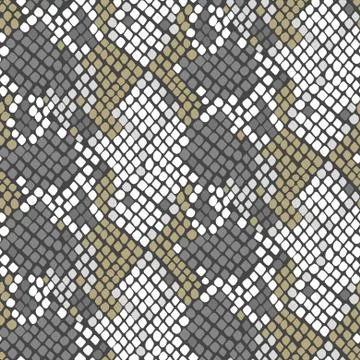 Serpent skin artificial seamless vector texture 스톡 일러스트