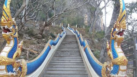 Serpent staircase 库存照片