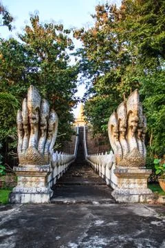 Serpent stairs Stock Photos