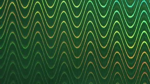 Serpentine Lines On Green Background Rotating Stock Footage 233345343