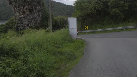 Serpentine road in the mountains Stock Footage 205037649