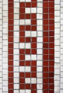 Serpentine tile design Stock Photos