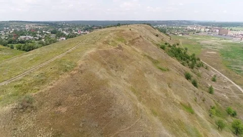 Serpentine trees in ukraine. Stock Footage 78649174