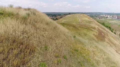 Serpentine trees in ukraine. Stock Footage 78649324