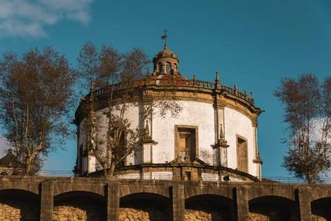 Serra do Pilar Monastery 스톡 사진