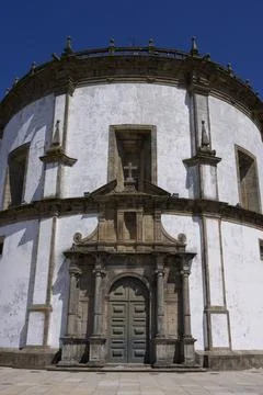 Serra do Pilar monastery at Vila Nova de Gaia Stock Photos